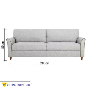Comfortable double sofa