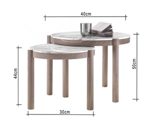 Luxurious Turkish Marble Side Tables