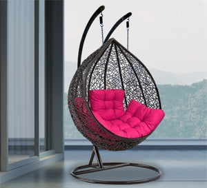 Double chair hanging swing