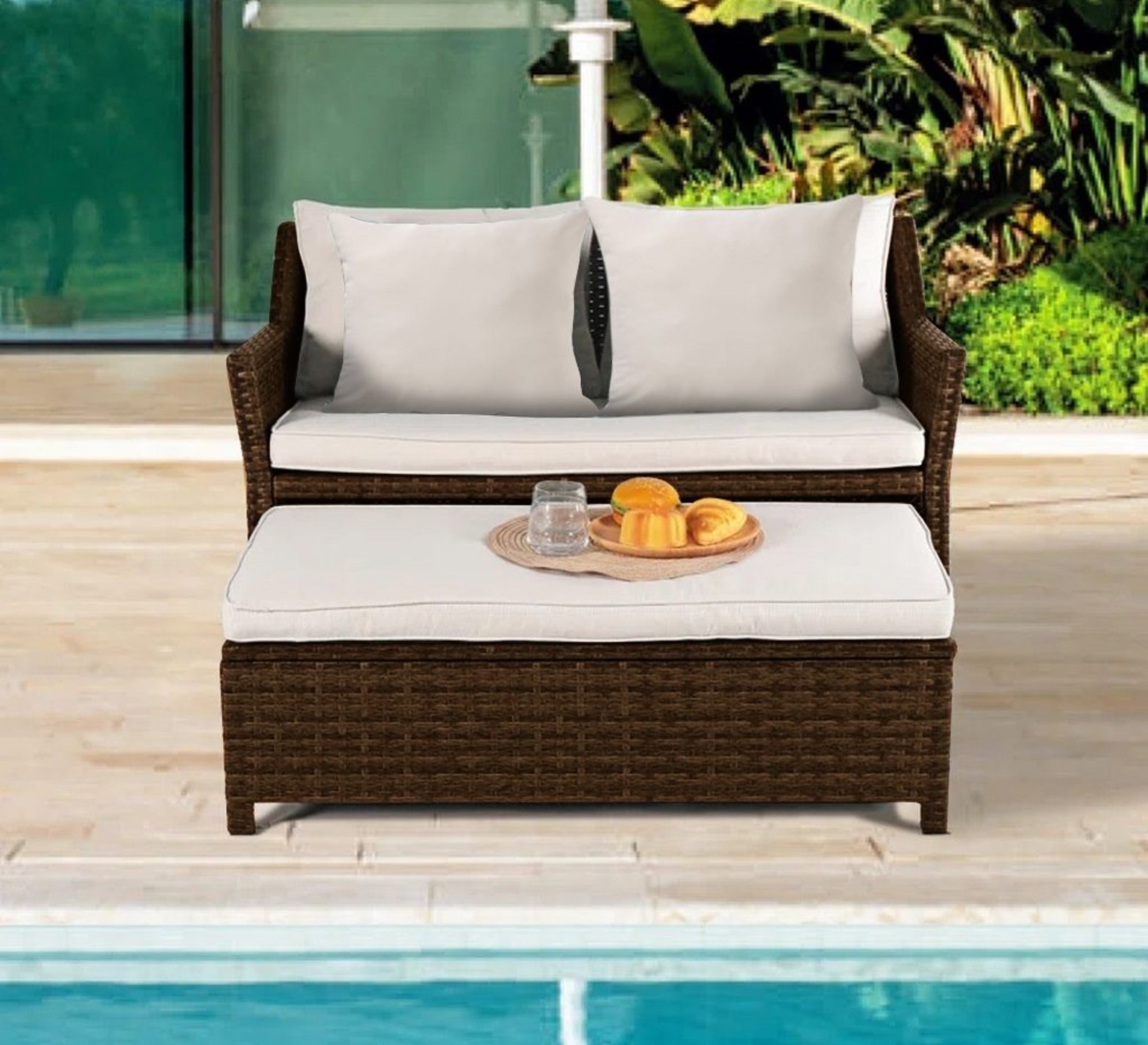 Outdoor Sofa - Stylish, Durable, Weatherproof