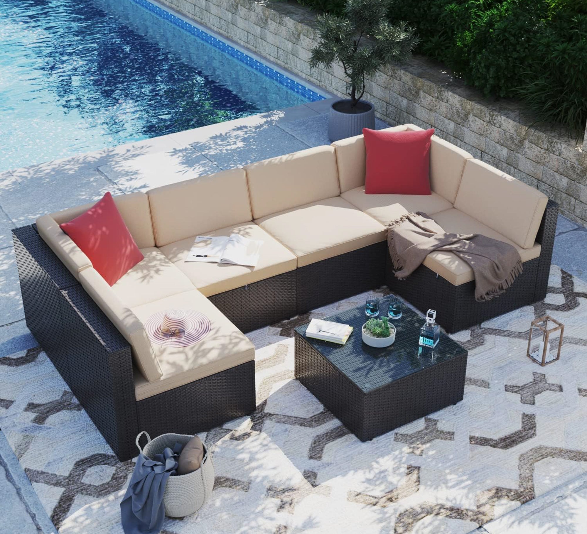 VIP Outdoor Seating - Elegance & Comfort