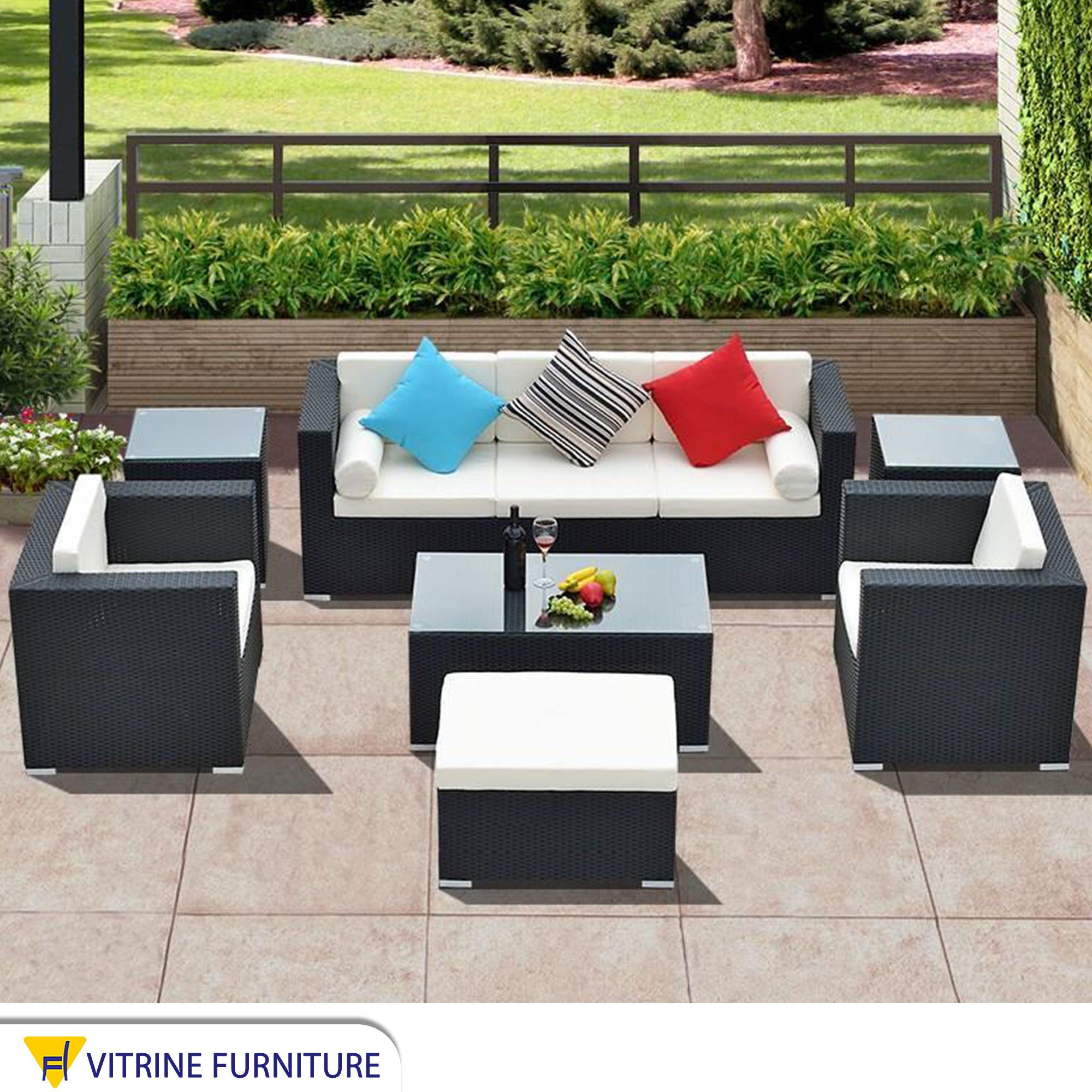 VIP seating set for outdoor spaces