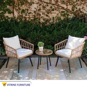 Patio Chairs & Table - Stylish & Durable