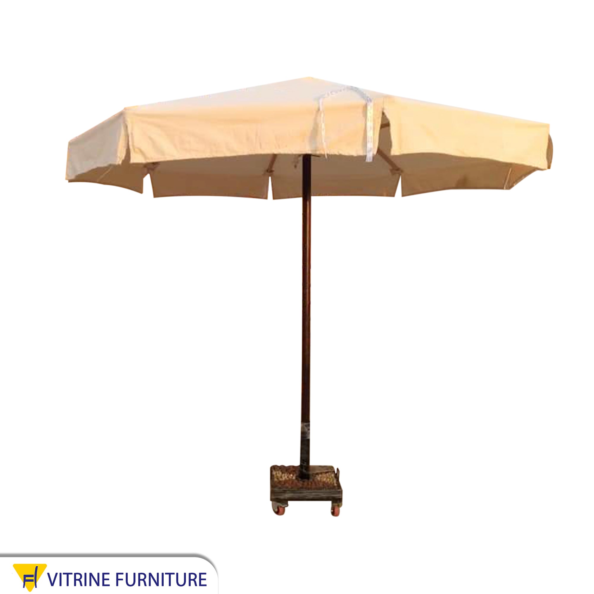 Large umbrella for summer resorts