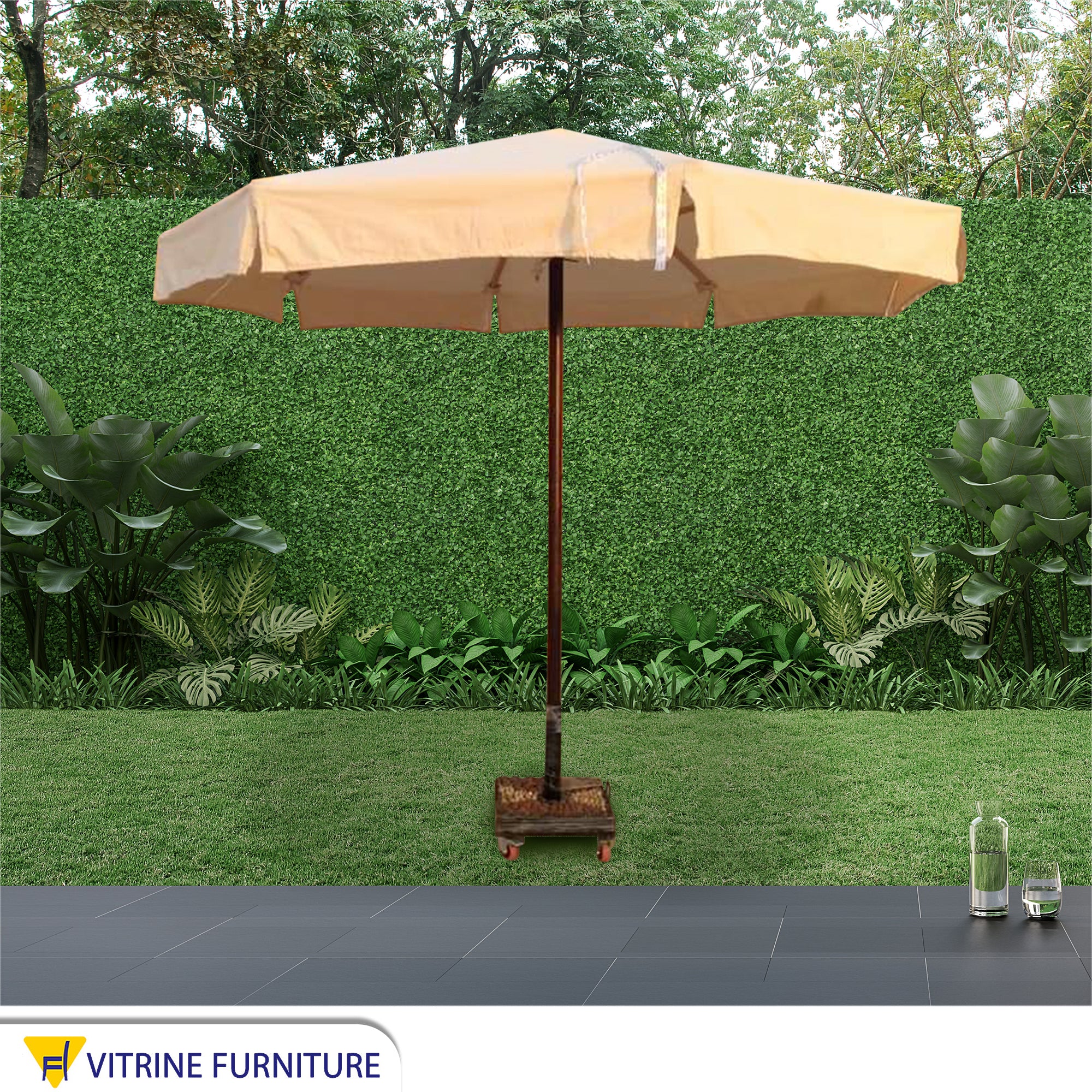 Furniture canopy for outdoor spaces
