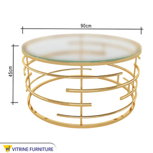 Center table with a modern look