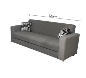 Triple Sofa: Elegant Design with Hidden Storage