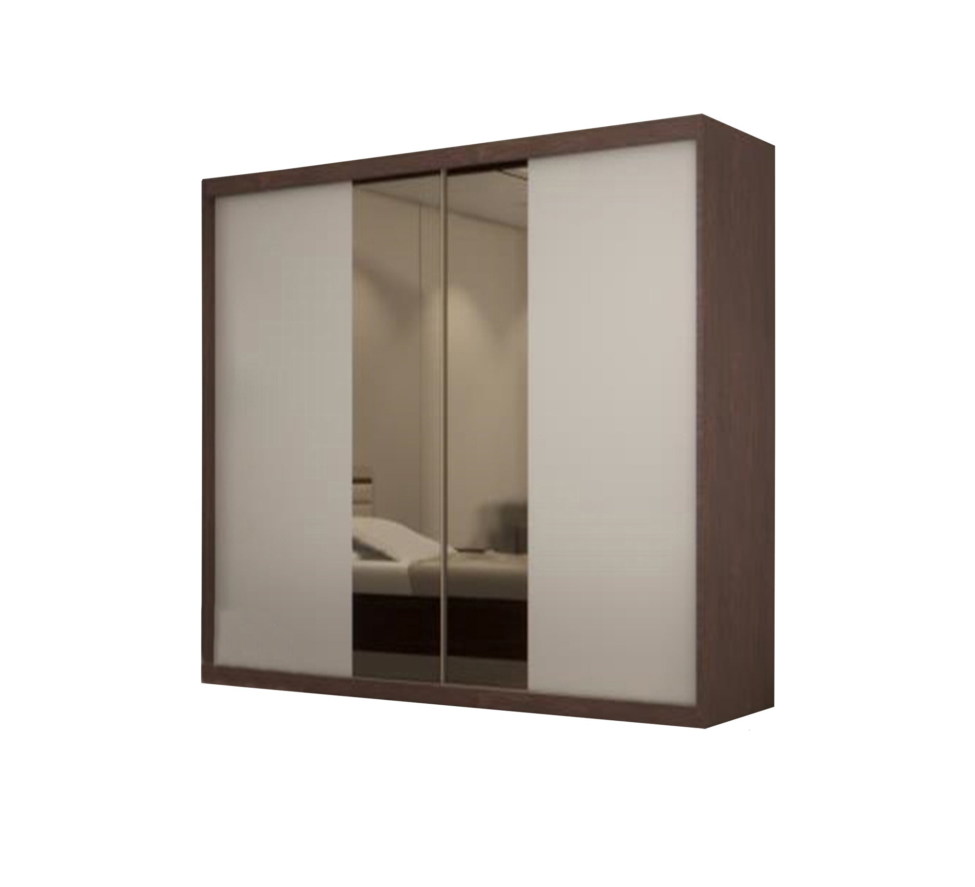 Sliding bedroom wardrobe