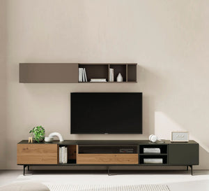 Dark gray TV unit