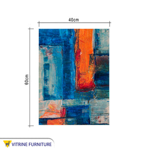 Tableau with an elegant abstract design