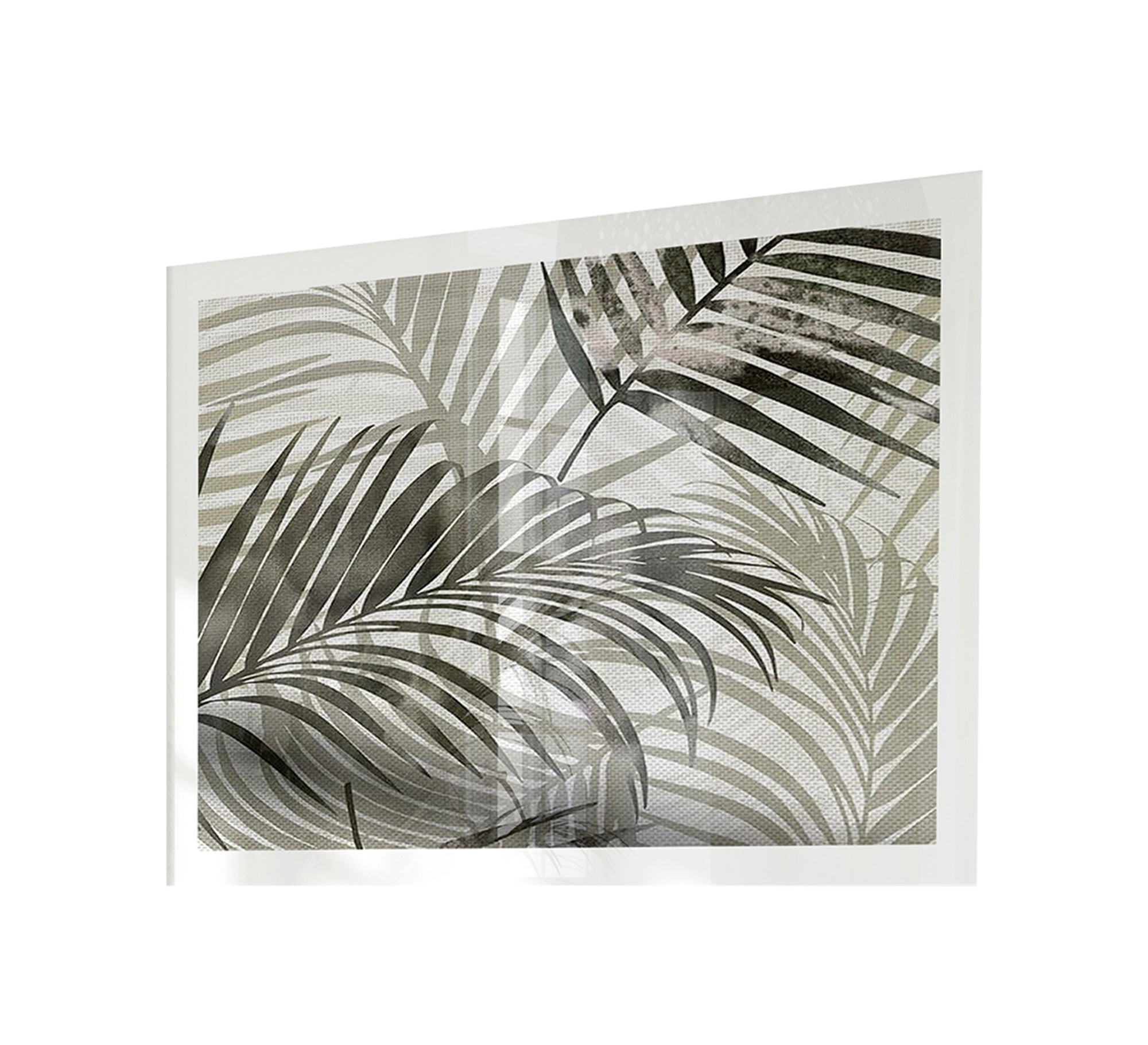 Palm leaf painting