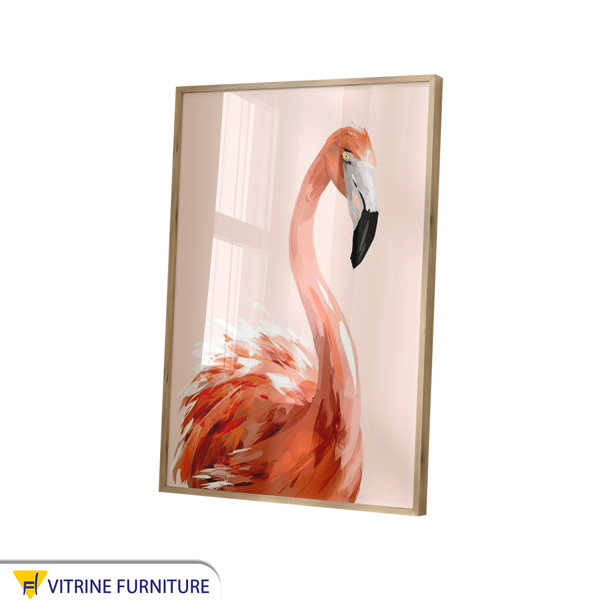 Flamingo bird painting