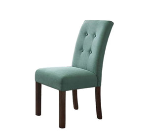 Dining chair with upholstered seat