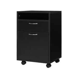 One black drawer and door