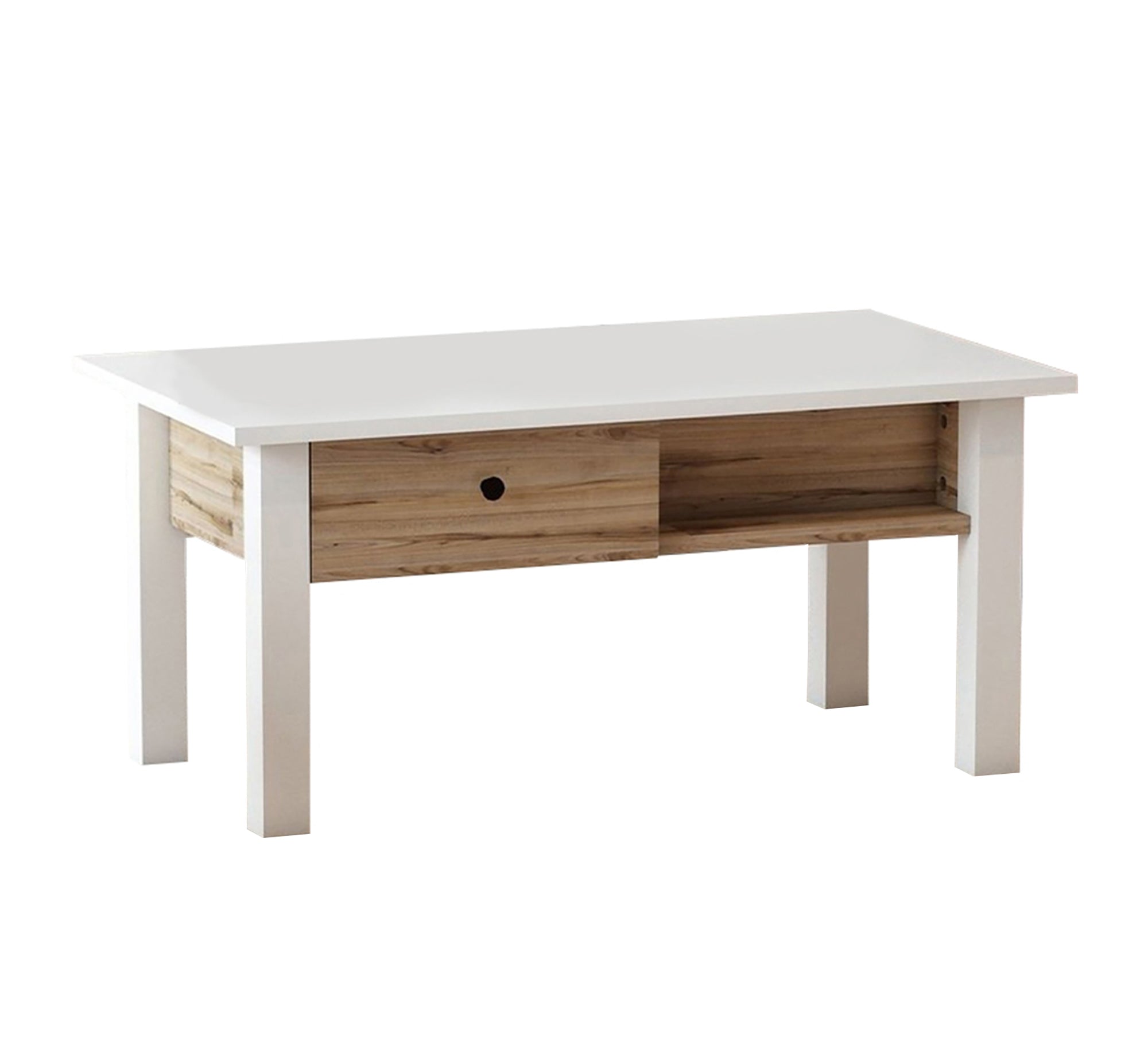 Beige and white Coffee table