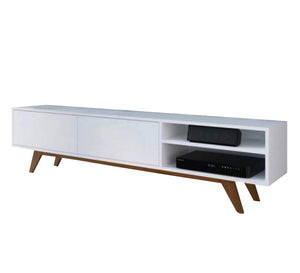 TV table with touch door