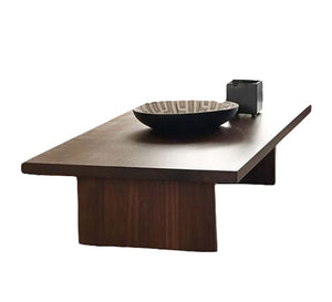 Elegant and modern brown table