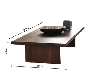 Elegant and modern brown table