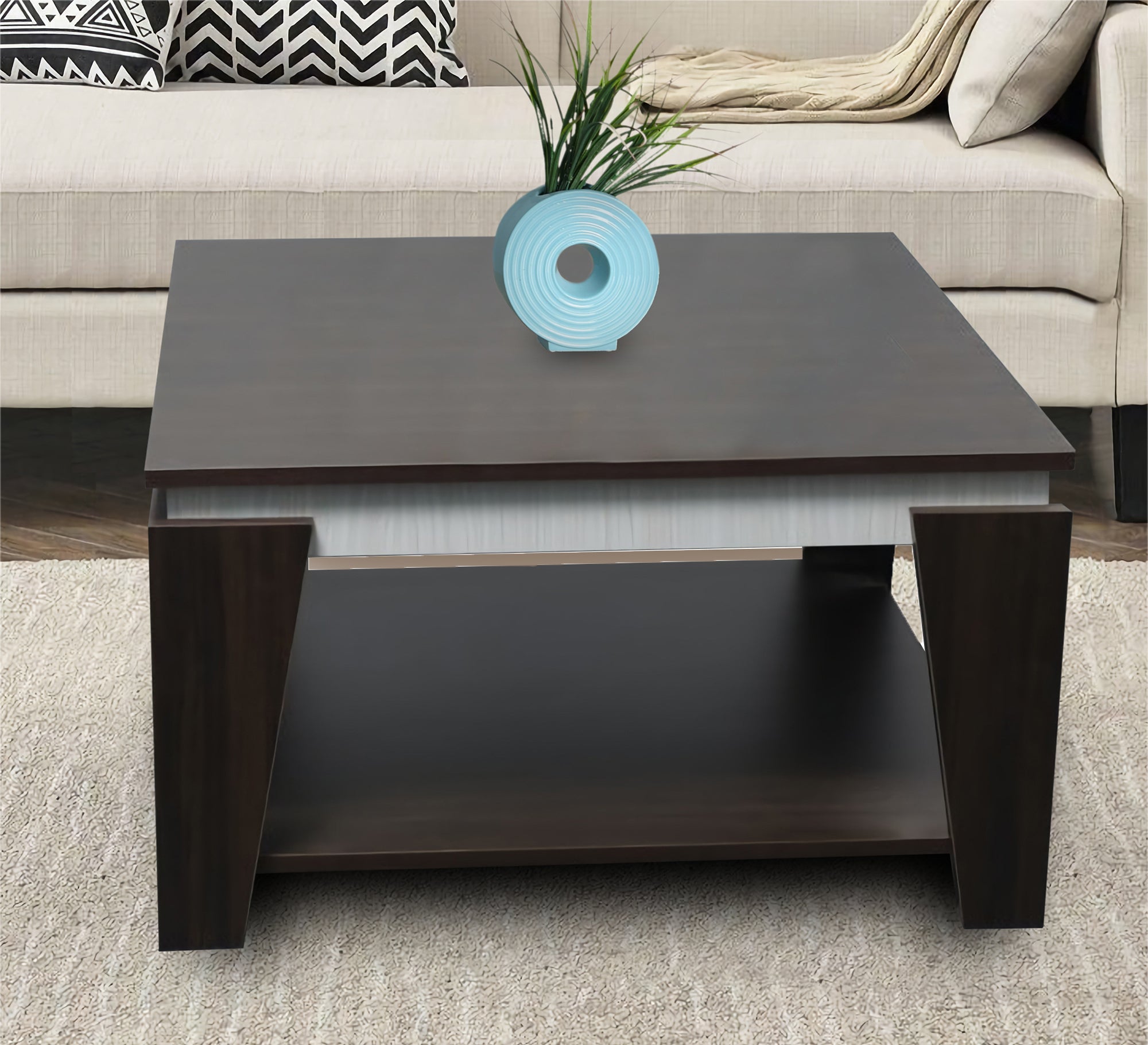 Square living table