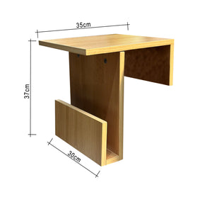 Side table for sofa armrest