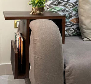 Side table for sofa armrest