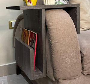 Side table for sofa armrest