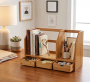 Light desk organizer