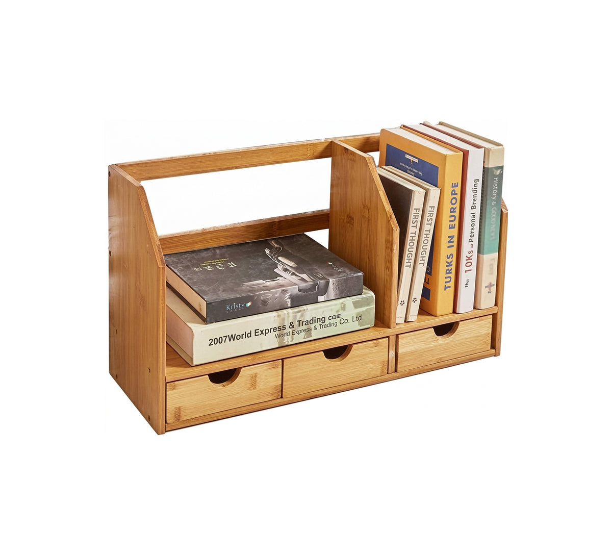 Light desk organizer