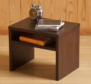 Wooden side table