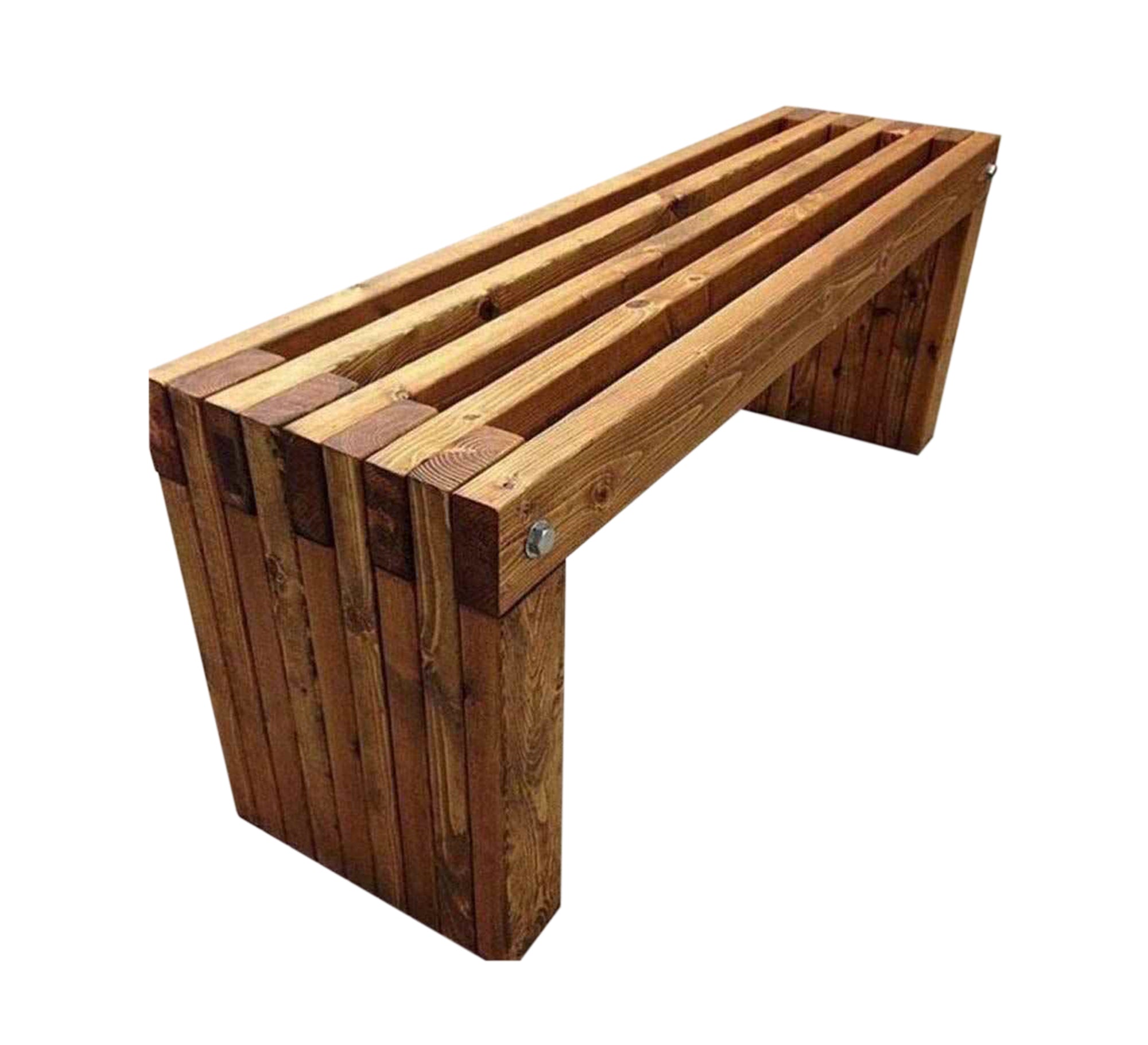 Wooden bench