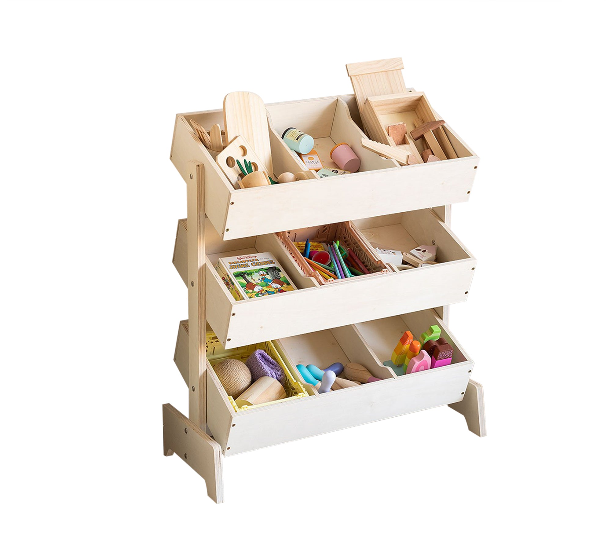 3 Shelf Toy Organizer