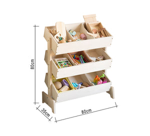 3 Shelf Toy Organizer