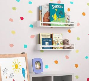 White Book Holder Shelf