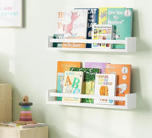 White Book Holder Shelf