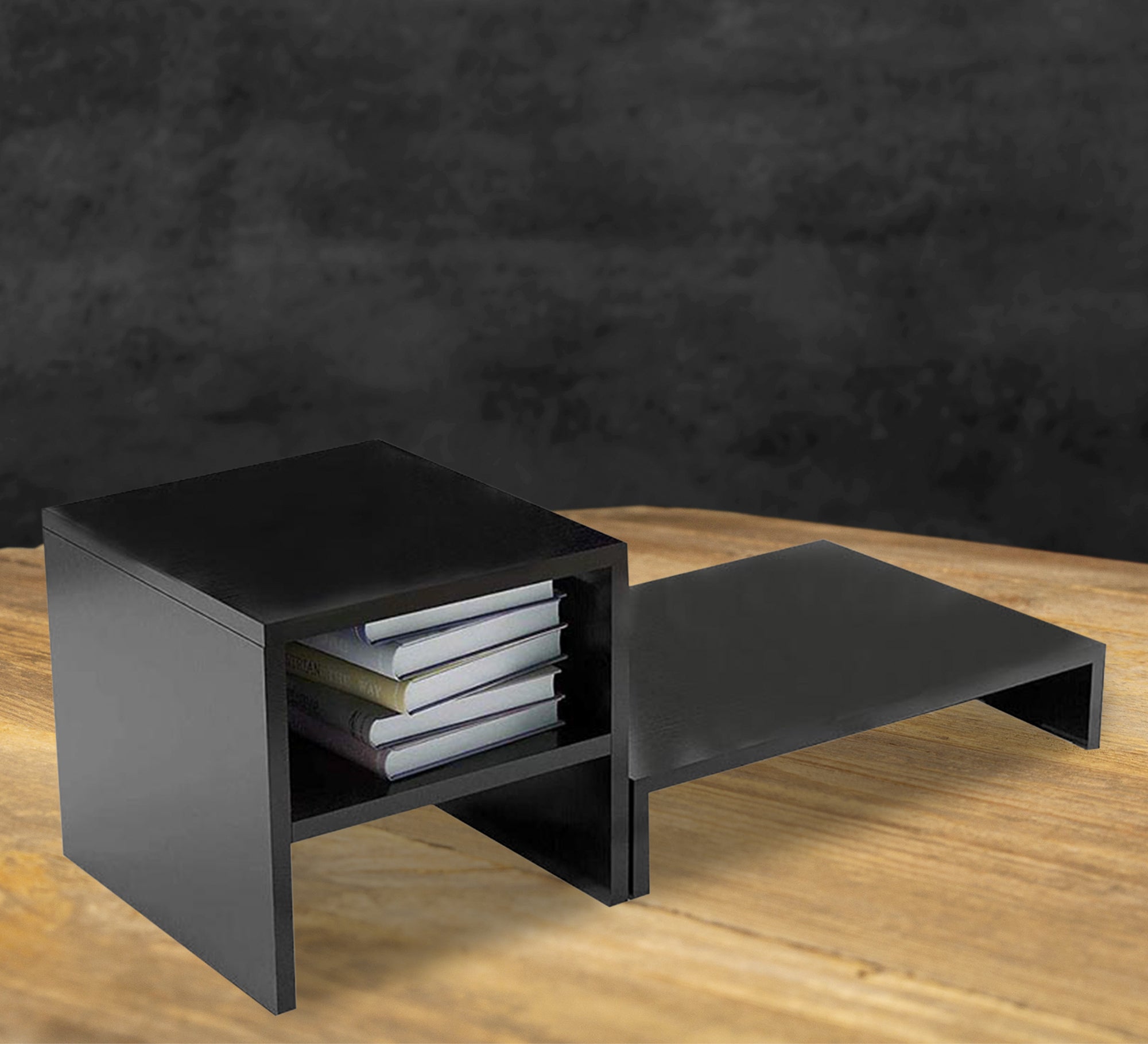 Black Desk Organizer