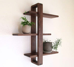 Brown Wall Shelves