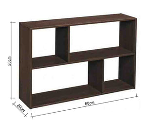 Brown MDF Shelving Unit