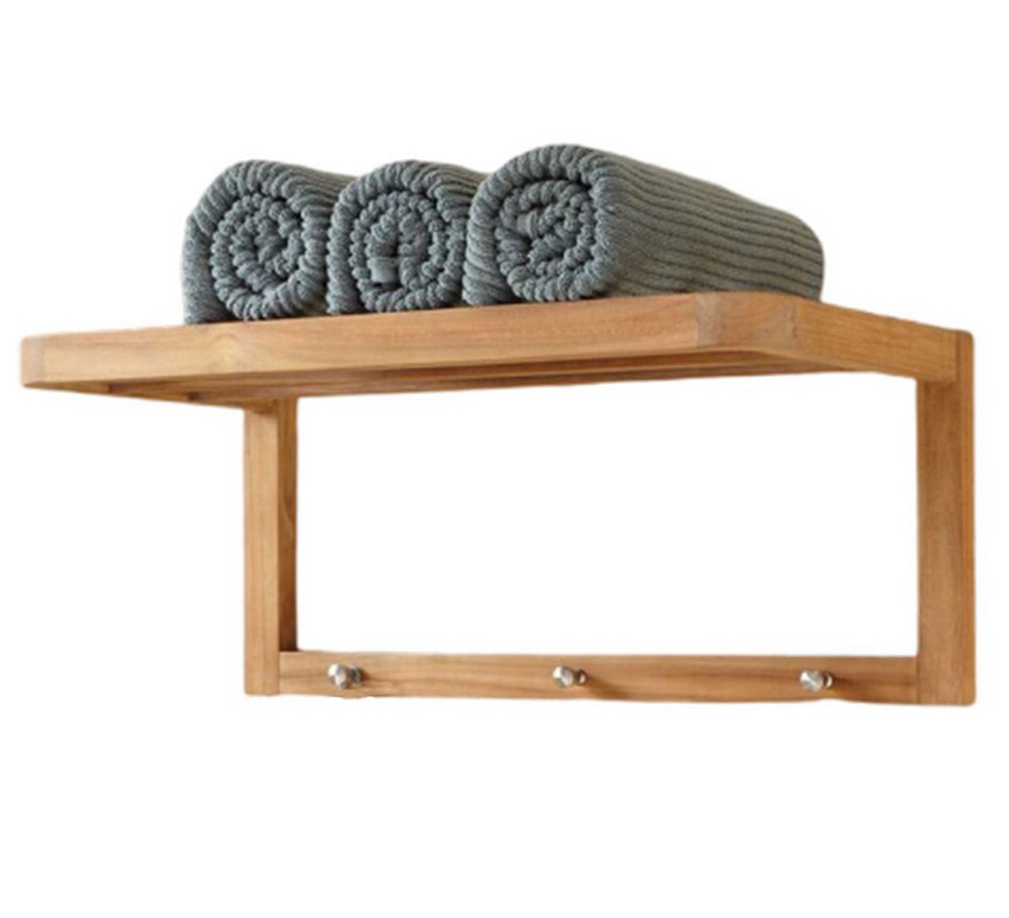 Swedish Wood Towel Holder