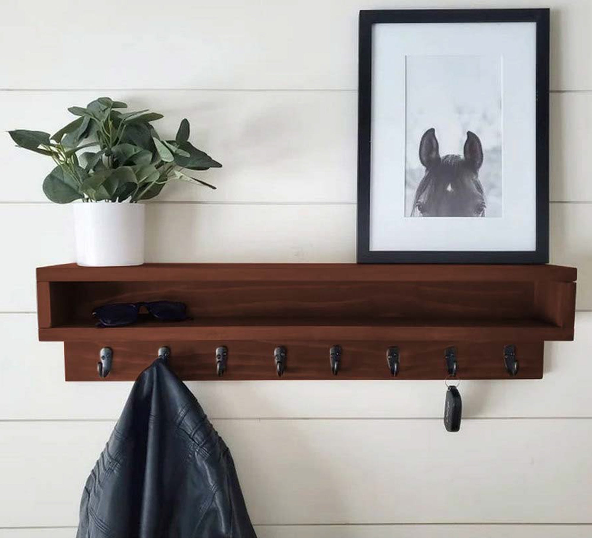 Decorative Shelf with Hook