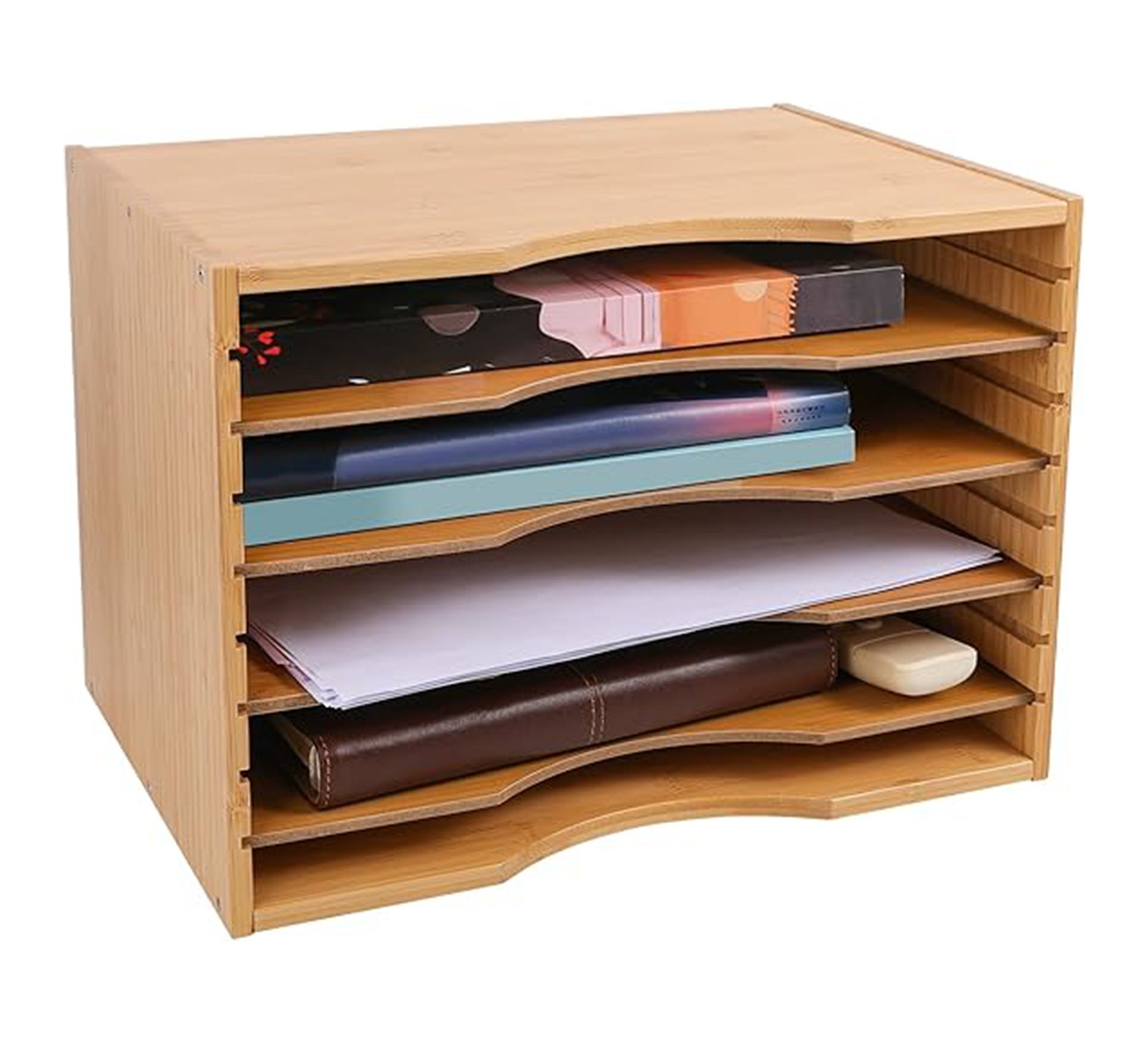 MDF Desk Organizer for Books and Folders