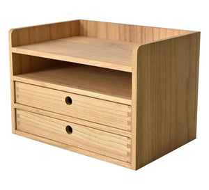 Multi-Use Desk Organizer with Drawers – MDF