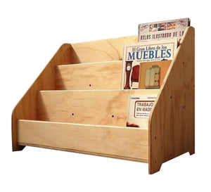 Small Bookcase for Displaying Books and Folders – MDF