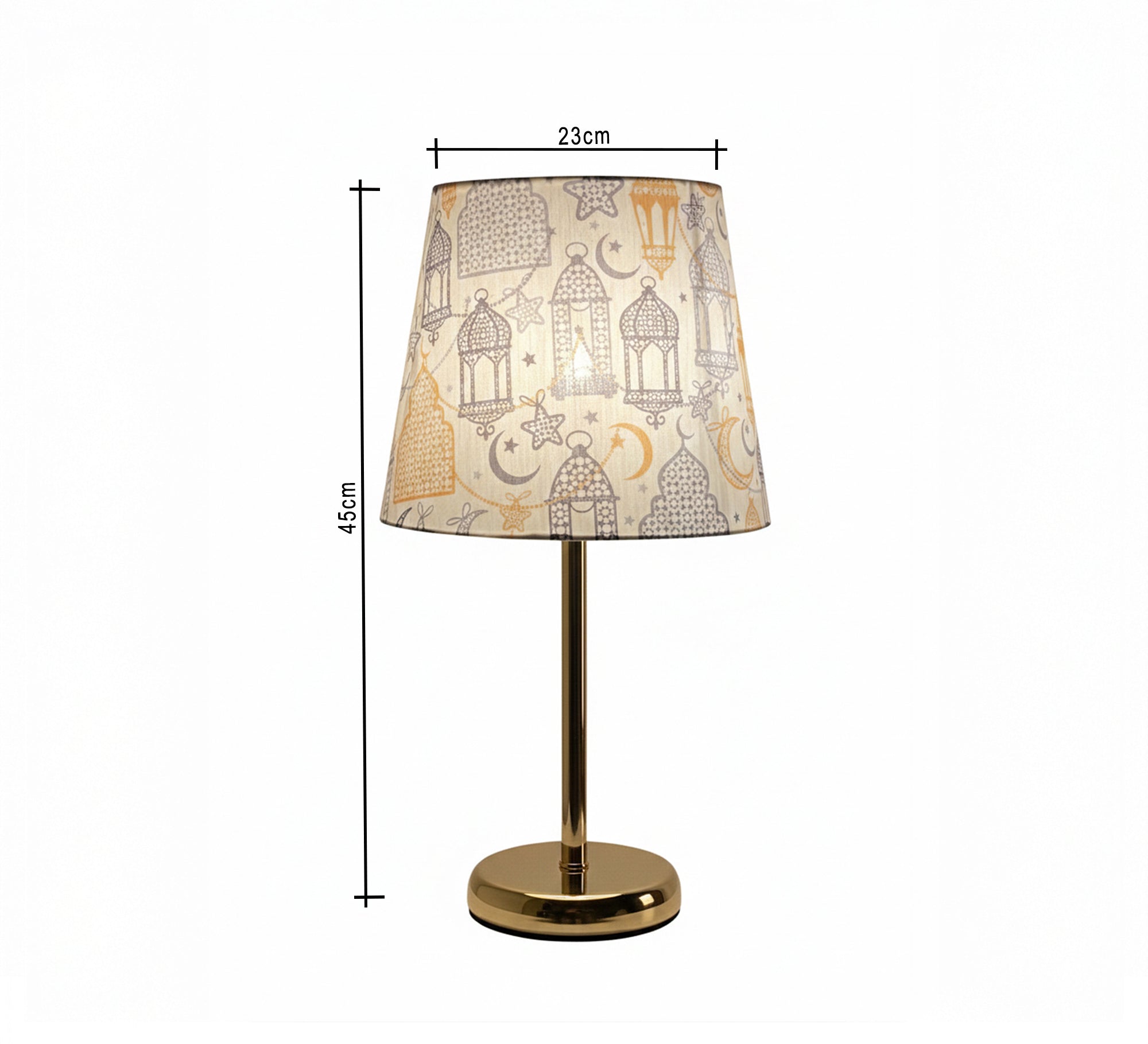 A cheerful table lamp for the Ramadan atmosphere