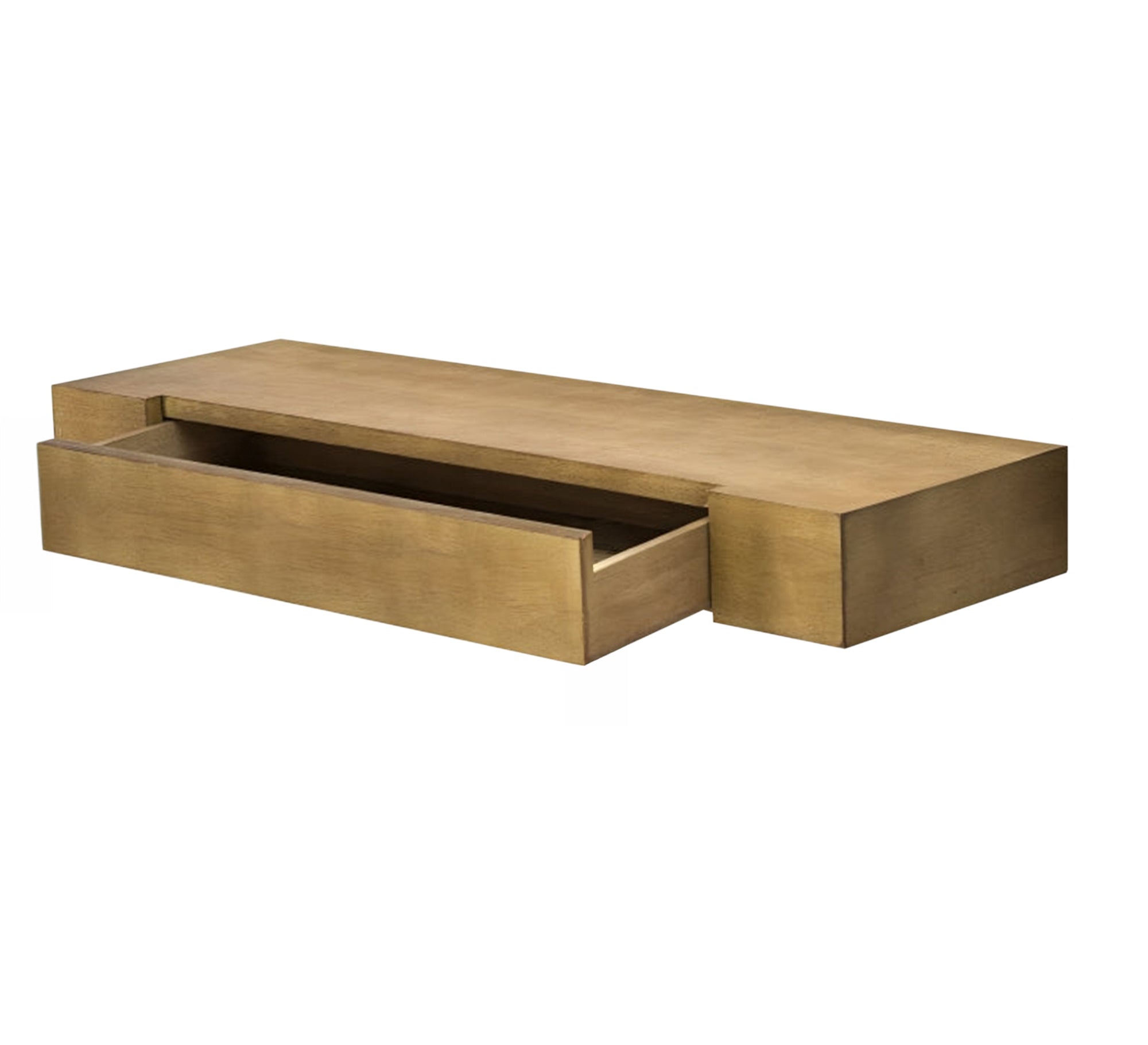 Brown hanging decorative shelf