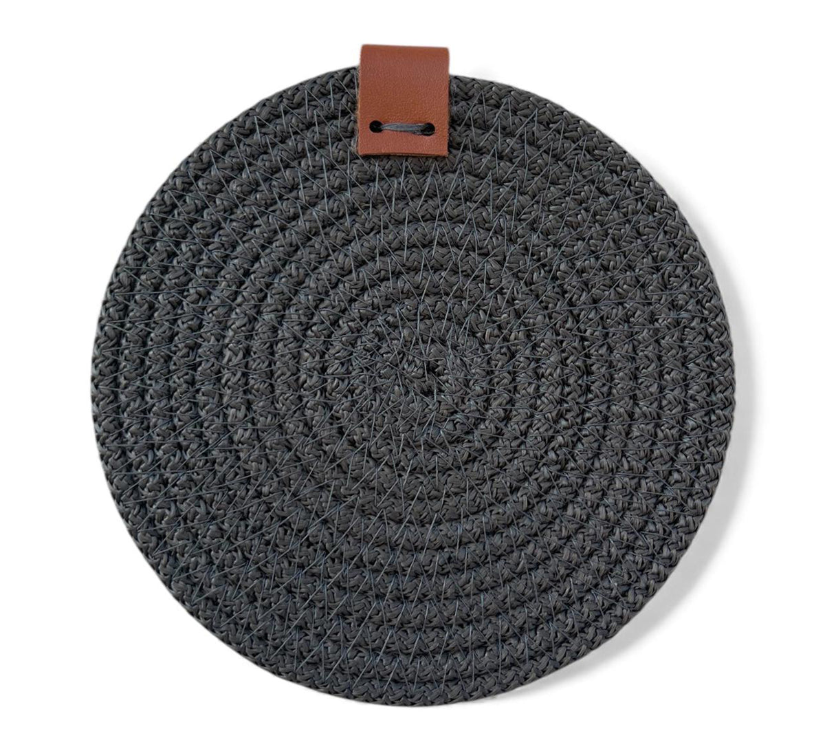 Round woven table mat