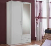 A 120 cm wardrobe with two doors and mirrors. - Vitrine Furniture - Furniture