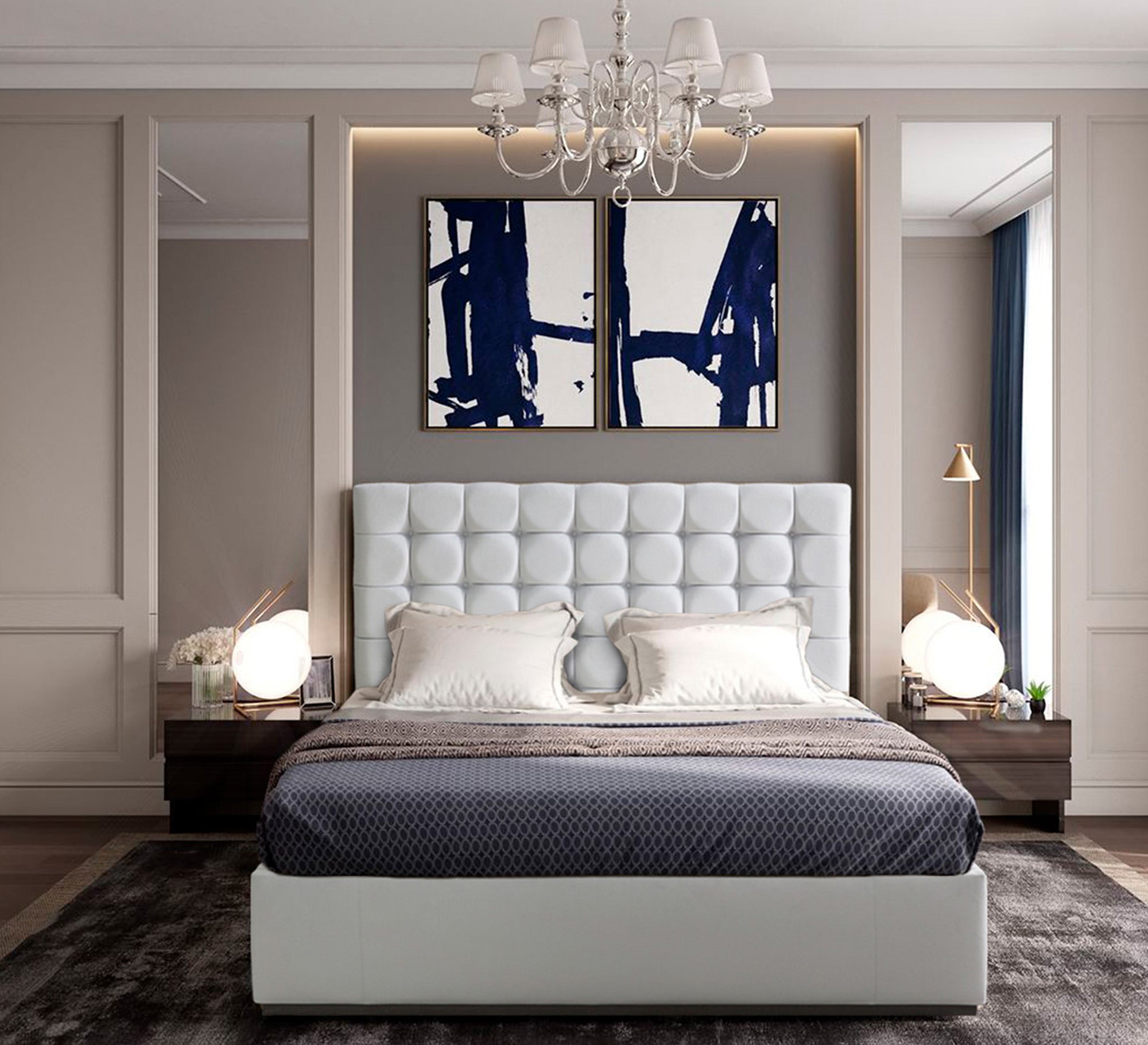 A bed that casts a shadow of elegance on your home - Vitrine Furniture - Furniture