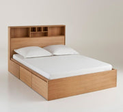 A Bed with backrest, desk and drawer - Vitrine Furniture - Furniture