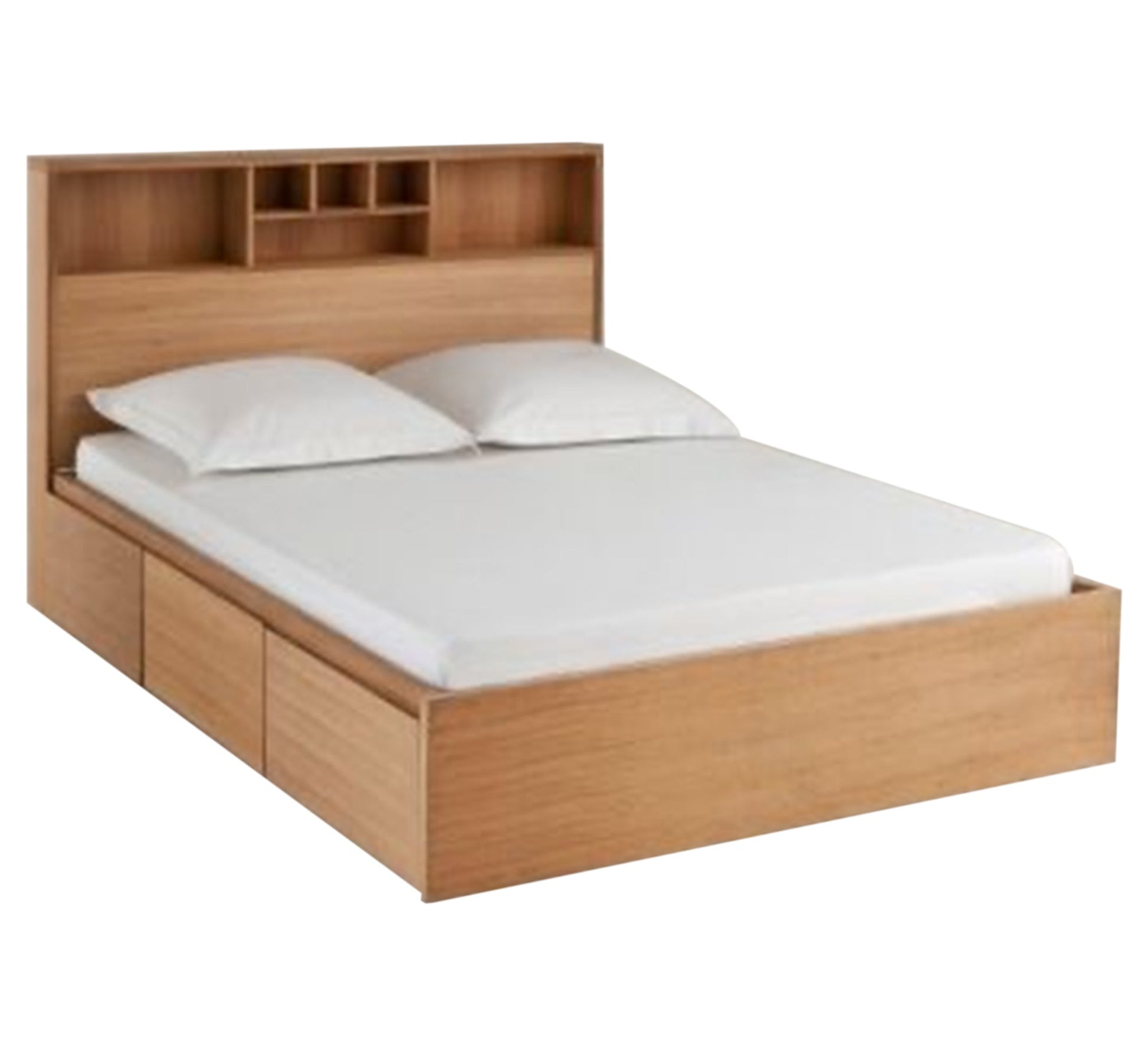 A Bed with backrest, desk and drawer - Vitrine Furniture - Furniture