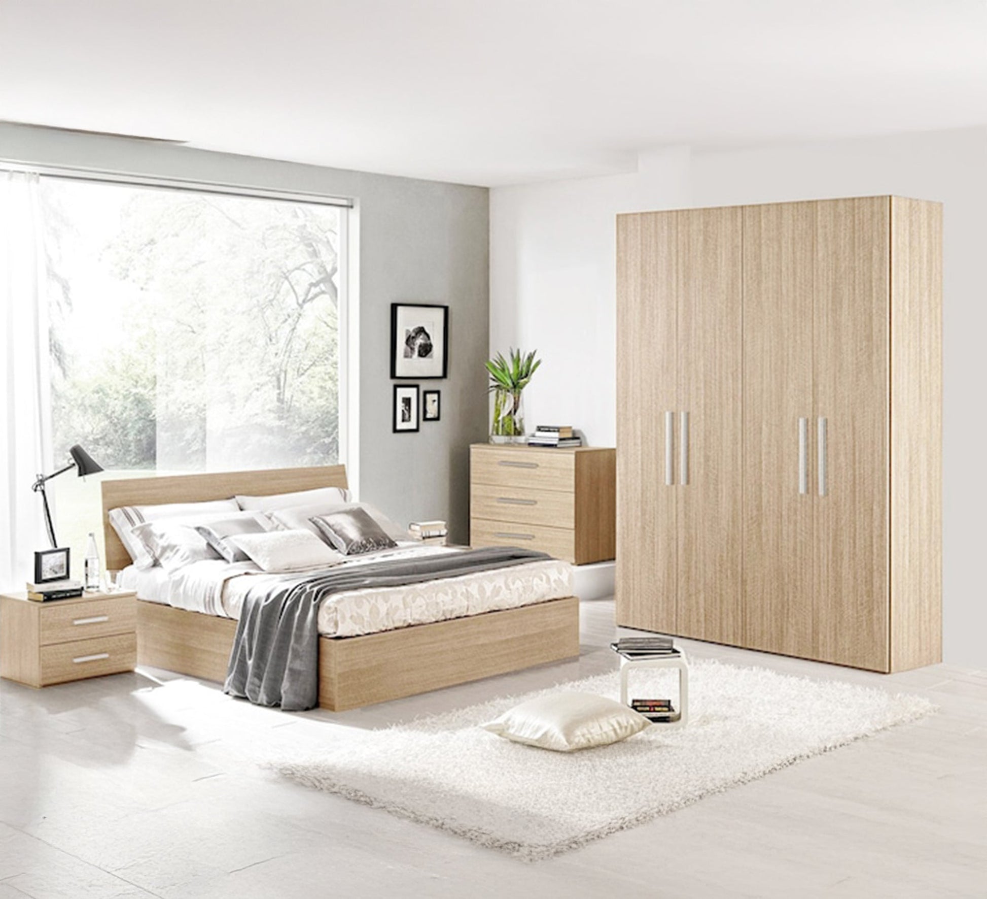 A bedroom with a simple, elegant and comfortable design - Vitrine Furniture - Furniture